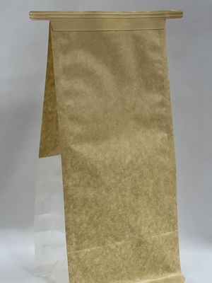 빵 빵집을 위한 주문 크기 Kraft 종이 포장 주머니 ISO 증명서