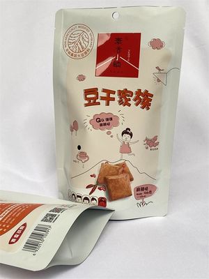진공 금속화 스탠드 업 패키징 파우치 Mylar Resealable