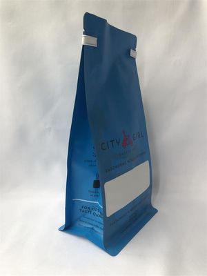 주석 동점으로 인쇄되는 12OZ 커피 포장 주머니 매트 편평한 바닥