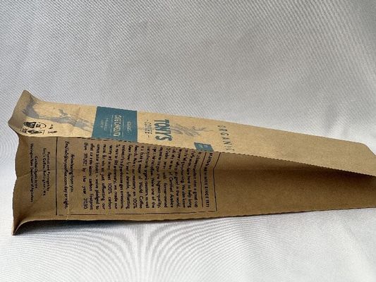 벨브를 가진 높은 장벽 12oz 1회분의 커피 봉지 OEM Kraft 1회분의 커피 봉지