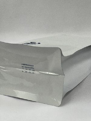 백색 포일 매트 커피 포장 주머니 내유성 편평한 바닥 1회분의 커피 봉지