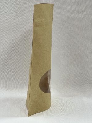 브라운 Kraft 커피 주머니는 오프셋 인쇄 250g 1회분의 커피 봉지를 위로 서 있습니다