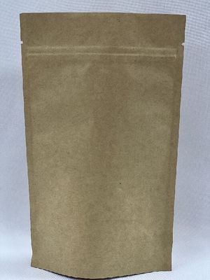 브라운 Kraft 커피 주머니는 오프셋 인쇄 250g 1회분의 커피 봉지를 위로 서 있습니다