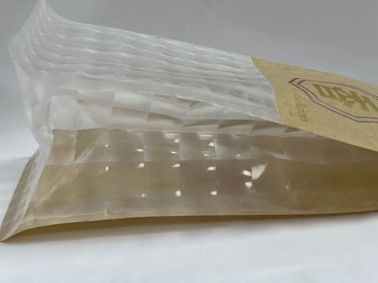 주석 동점 Doypack은 빵을 위한 주머니 공간 인쇄된 서류상 주머니를 위로 서 있습니다