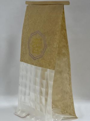 주석 동점 Doypack은 빵을 위한 주머니 공간 인쇄된 서류상 주머니를 위로 서 있습니다