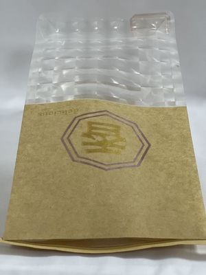 주석 동점 Doypack은 빵을 위한 주머니 공간 인쇄된 서류상 주머니를 위로 서 있습니다