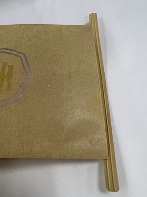 빵 빵집을 위한 주문 크기 Kraft 종이 포장 주머니 ISO 증명서