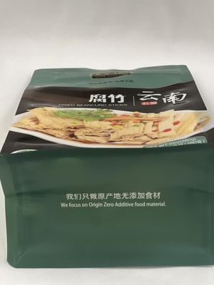 방습 식품 포장 주머니 광택 있는 박판 옆 삼각천 부대