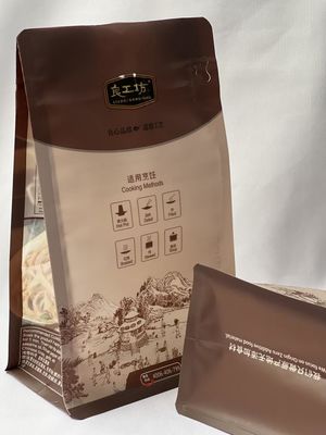 주문을 받아서 만들어진 편평한 바닥 주머니 12oz 강한 압축 저항