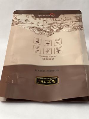 주문을 받아서 만들어진 편평한 바닥 주머니 12oz 강한 압축 저항