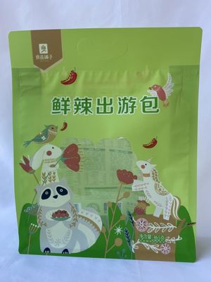 명확한 창을 가진 BRC 상자 바닥 주머니 편평한 바닥 포장 부대
