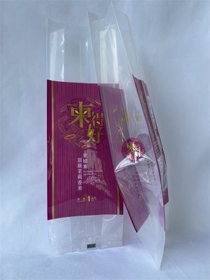 1kg 쌀 포장 백 열 밀봉 쌀 포장 파우치 광택 표면