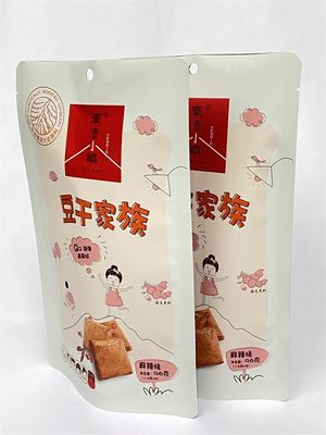 진공 금속화 스탠드 업 패키징 파우치 Mylar Resealable