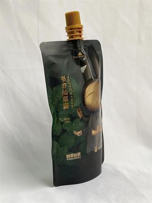 살균 재상할 수 있는 주둥이 주머니 검정 높은 장벽 125C 135C