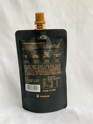 살균 재상할 수 있는 주둥이 주머니 검정 높은 장벽 125C 135C
