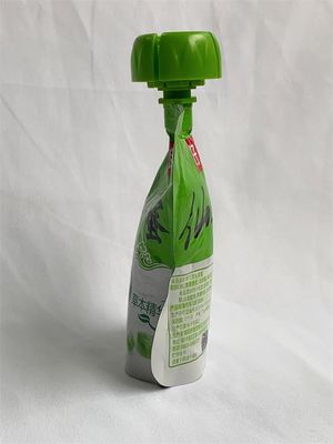 주스를 위한 아기 나사 모자 주둥이 포장 주머니 150ml 주둥이 주머니