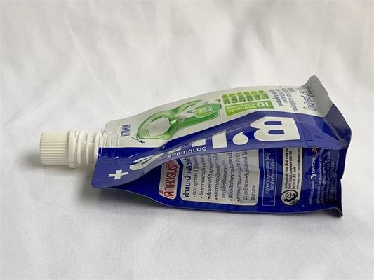 쿼드 바닥 주둥이 스탠드 업 장벽 파우치 관례 인쇄 음료 주머니 포장