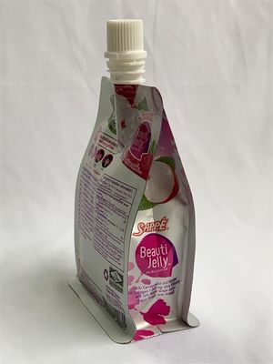150ml 주스 주둥이 주머니 부대는 강한 압력 저항을 주문을 받아서 만들었습니다