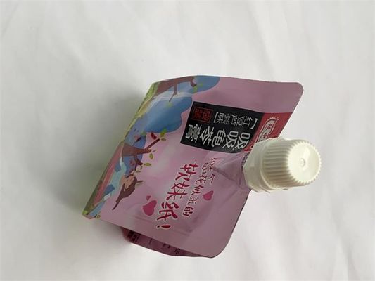 110 미크론 주둥이 패키징 파우치 하단 씰 AL 재질