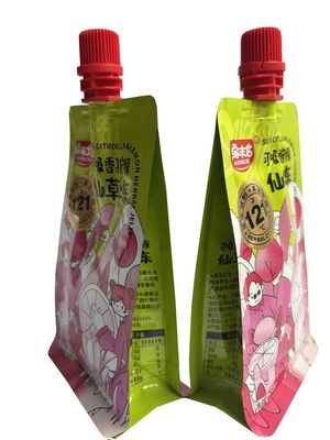 팁을 패키징하는 258g 인쇄된 대답 편평한 하부 관 팁 소독 쥬스