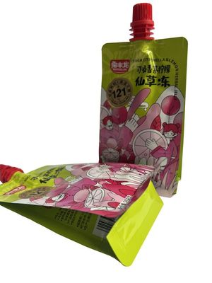 팁을 패키징하는 258g 인쇄된 대답 편평한 하부 관 팁 소독 쥬스