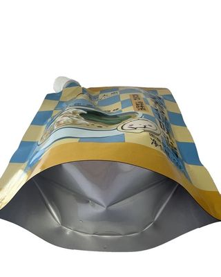 100C-121C-135C 간식 용품에 대한 CMYK 스푸트 포장 봉지