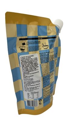 100C-121C-135C 간식 용품에 대한 CMYK 스푸트 포장 봉지