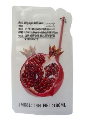180ml 3면 자유형 인쇄 된 물류 식품 용 용품