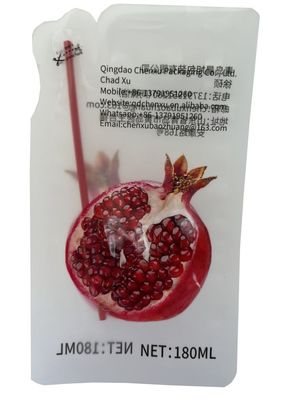 180ml 3면 자유형 인쇄 된 물류 식품 용 용품