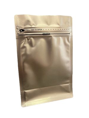 환경 친화적 인 포장용 에코 친화적 인 커피 봉지 금 인쇄