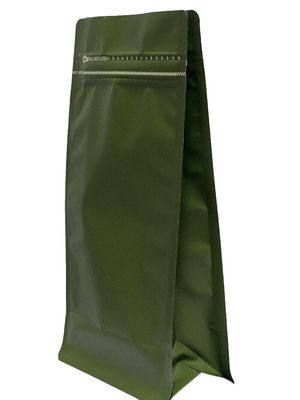 PE 알루미늄 재료 평면 바닥 밸브 가방 500g 커피 포장