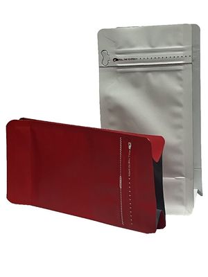 100-1kg 용량 열 밀폐 평면 바닥 커피 가방 포지션