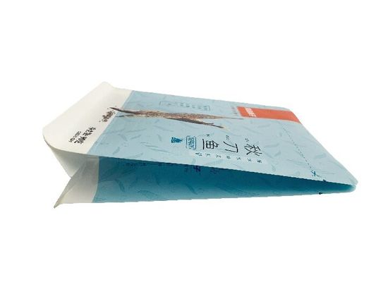 건어물을 위한 서류상 플라스틱 편평한 바닥 주머니 부대 90g 건조한 박판