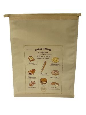 부드러운 맞춤형 평면 하단 가방 빵을 위해 틴 넥타이와 함께 건조 라미네이션