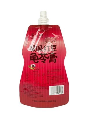 무료 모양 리토트 스푸트 봉지 맞춤형 액체 포장 장벽