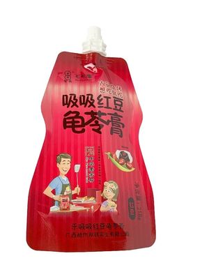무료 모양 리토트 스푸트 봉지 맞춤형 액체 포장 장벽