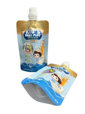 액체 포장을 위한 PET/AL/NY/RCPP로 구성된 맞춤형 스푸트 봉지