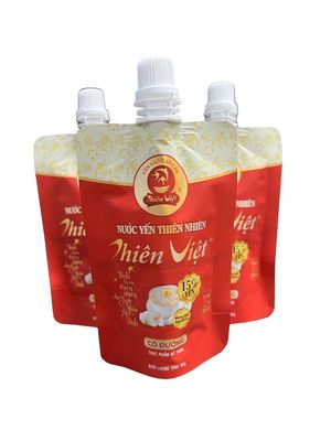 맞춤형 121C 135C 리토르트 증거 액체 식품에 대한 서있는 스푸트 봉지