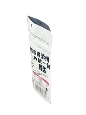 개인화 된 매트 스탠업 종이 봉투 엽록과 지퍼