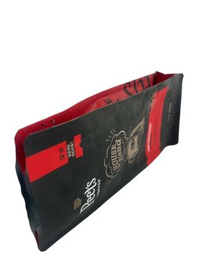 일방적인 지플로크가 있는 맞춤형 평면 바닥 커피 가방
