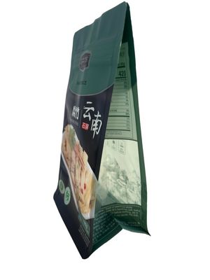 평면 하단 봉지 다시 닫을 수 있는 지퍼 살균 90C-100C-121C-135C