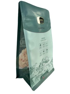 평면 하단 봉지 다시 닫을 수 있는 지퍼 살균 90C-100C-121C-135C