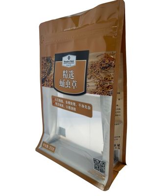 맞춤형 녹화 인쇄 평면 하단 포스 친화적 인 PET / VMPET / PE
