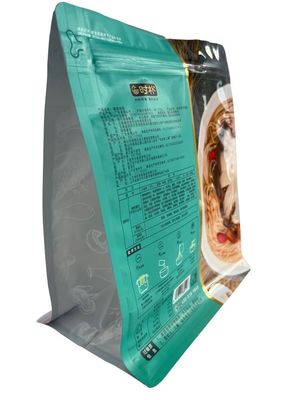 식품 등급 납작 하단 봉지 Zipper 사용자 지정 인쇄 된 PET / VMPET / PE